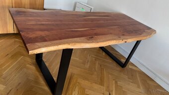 Jídelní stůl masiv akácie 200x80 cm - 3
