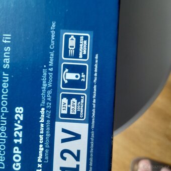 Prodám multifunkční nářadí Bosch Gop 12V-28. - 3