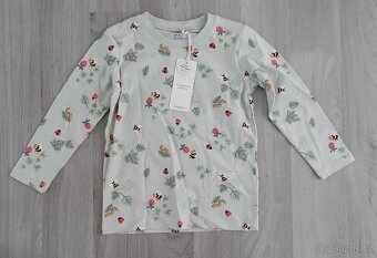 Lindex trika berušky vel. 104 nová - 3