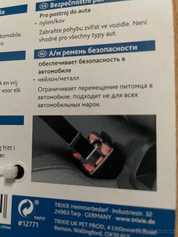 Bezpečnostní pás pro pejska do auta - 3