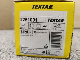Přední brzdové destičky Textar Megane IV - 3