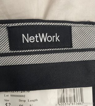 ⬛ Pánské společenské kalhoty NetWork – vel. 52 ⬛ - 3