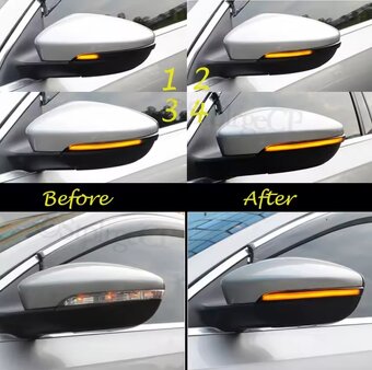 Led blinkry VW Passat B7 - 3