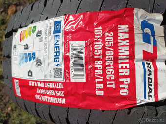 2 nové letní pneumatiky GT Radial 205/65/16C - 3