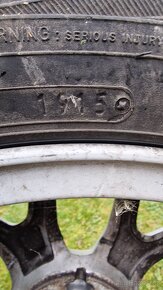 Alu kola originál Jeep Renegade zimní pneu 215/60 r17 - 3