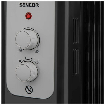 Olejový radiátor Sencor 3309BK - 3