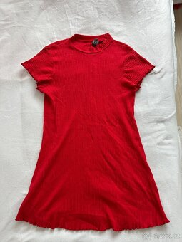 Červené Mini šaty - 3