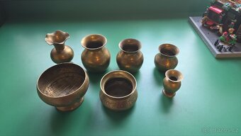 Čínský porcelan a kovové vázy - 3