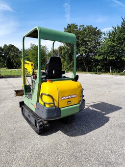 Minibagr Yanmar B15 /1600kg/, 2x lyžica - 3