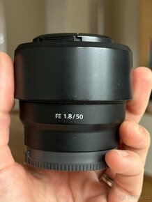 Objektiv Sony FE50 1.8 - 3