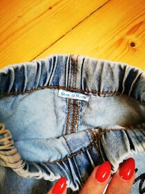 Dětské džíny s gumou - 3