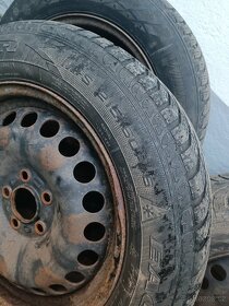 Zimní pneu/gumy/kola 215/60R 16 - 3