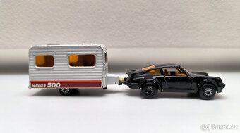 Matchbox set - Porsche Turbo (911) + karavan - 3