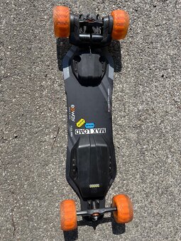 Elektrický longboard Exway flex pro, zachovalý - 3