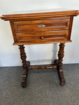 Stolek okolo roku 1890 - originál. - 3