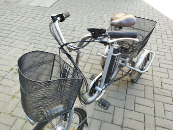 Seniorská tříkolka elektricka - 3