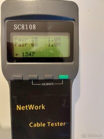 SC8108 Network cable tester - zkoušečka ethernet kabelů - 3