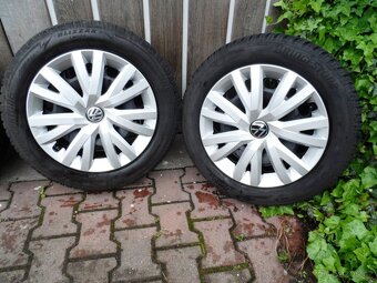 Komplet Zimní Sada Bridgestone +Poklice205/55/16 ET 46 5X112 - 3