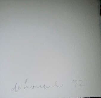 Dokoupil, velká litografie - 3