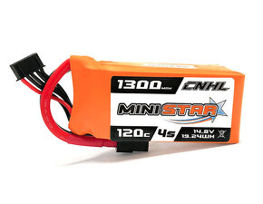 Baterie CNHL MiniStar 1300mAh 14.8V 4S 120C Doprava ZDARMA - 3