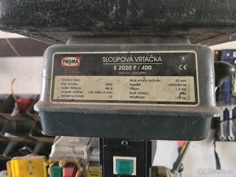 Prodám sloupovou vrtačku - 3