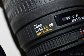 Sigma 20mm f/1,8 EX DG Aspherical pro Nikon - 3