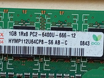 RAM DDR2 800 Mhz 4 ks po 1GB - 3