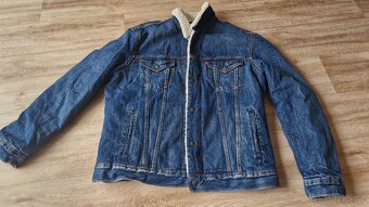 Zateplená džínová bunda Levis L - 3