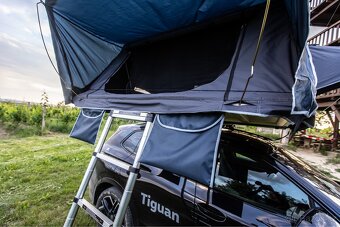Střešní autostan Marmotte XL se skořepinou / 4 osoby - 3