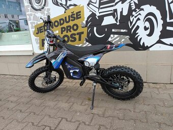 Pitbike Leramotors Rocket 1600W 14x12 modrá - 3