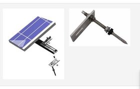 masivní střešní hák pro fotovoltaický solární panel - 3