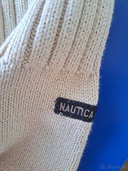 Béžový svetr značky Nautica - 3