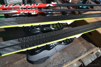 dětské běžky 130 cm s protismykem vazko SNS boty 33 - 3