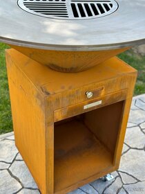 Prodán nový zahradní Gril z Cortenu - 3