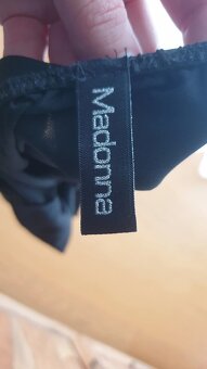 Sexy černé šaty Madonna - 3