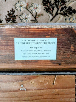 Portrét ženy - ak. malíř Emanuel Zamrazil - 3