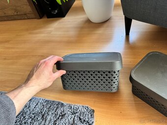 2x úložný box s víky - 3