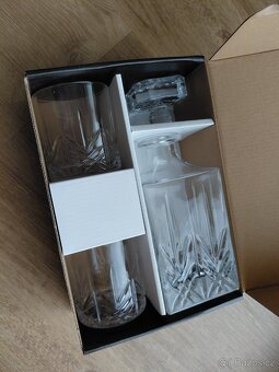 Sklenice a karafa na whisky - 3