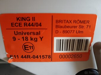 Autosedačka Römer - 3