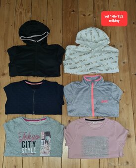 vel 146-152 - mikiny,trička,kraťasy - 3