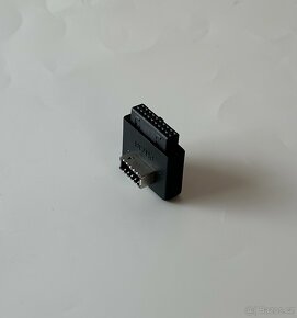USB A na USB C adaptér/redukce pro PC základní desky 20-pin - 3