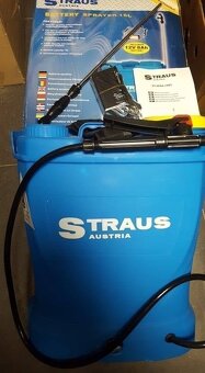 Nový Aku zádový postřikovač 16L Straus ST/SPRA-16BT PC/1699k - 3