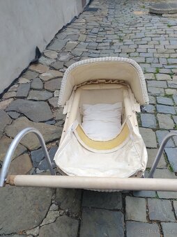 Starožitný retro kočár-Kukaň - 3