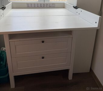 Ikea přebalovací komoda Sundvik bílá - 3