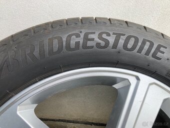ALU KOLA ORIG AUDI 255/50R 20 BRIDGESTONE ALENZA TOP STAV - 3