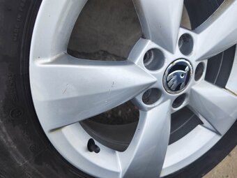 15"alu sada Carme 5x100 origo Rapid Fabia 3 Roomster Polo - 3