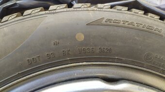 Ocelová kola 5X112 205/5 R 16 + zimné pneu - 3