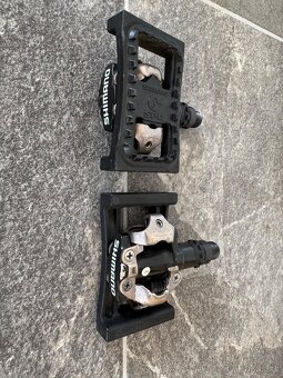 Prodám boty a pedály SHIMANO SPD - 3