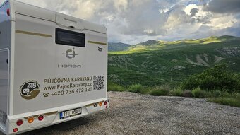 půjčím nové obytné auto CI Horon 90 M - velká alkovná pro 5 - 3