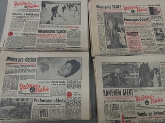 Noviny Večerní Praha 11/1989 až 7/1990 - 3